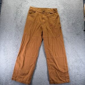 No Boundaries Pant Men's 32x31 Brown Cotton Carpenter Straight Baggy Workwear
